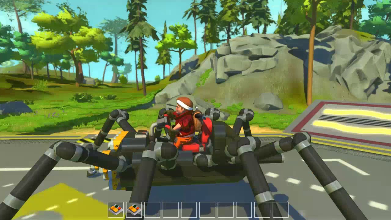 Scrap mechanic Spider fail