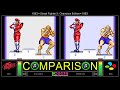 Street Fighter II (PC Engine vs SNES) Side by Side Comparison - Dual Longplay | VCDECIDE