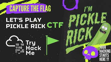TryHackMe Pickle Rick |  Web server Exploitation using Reverse shell | CTF Walkthrough | Burp suite