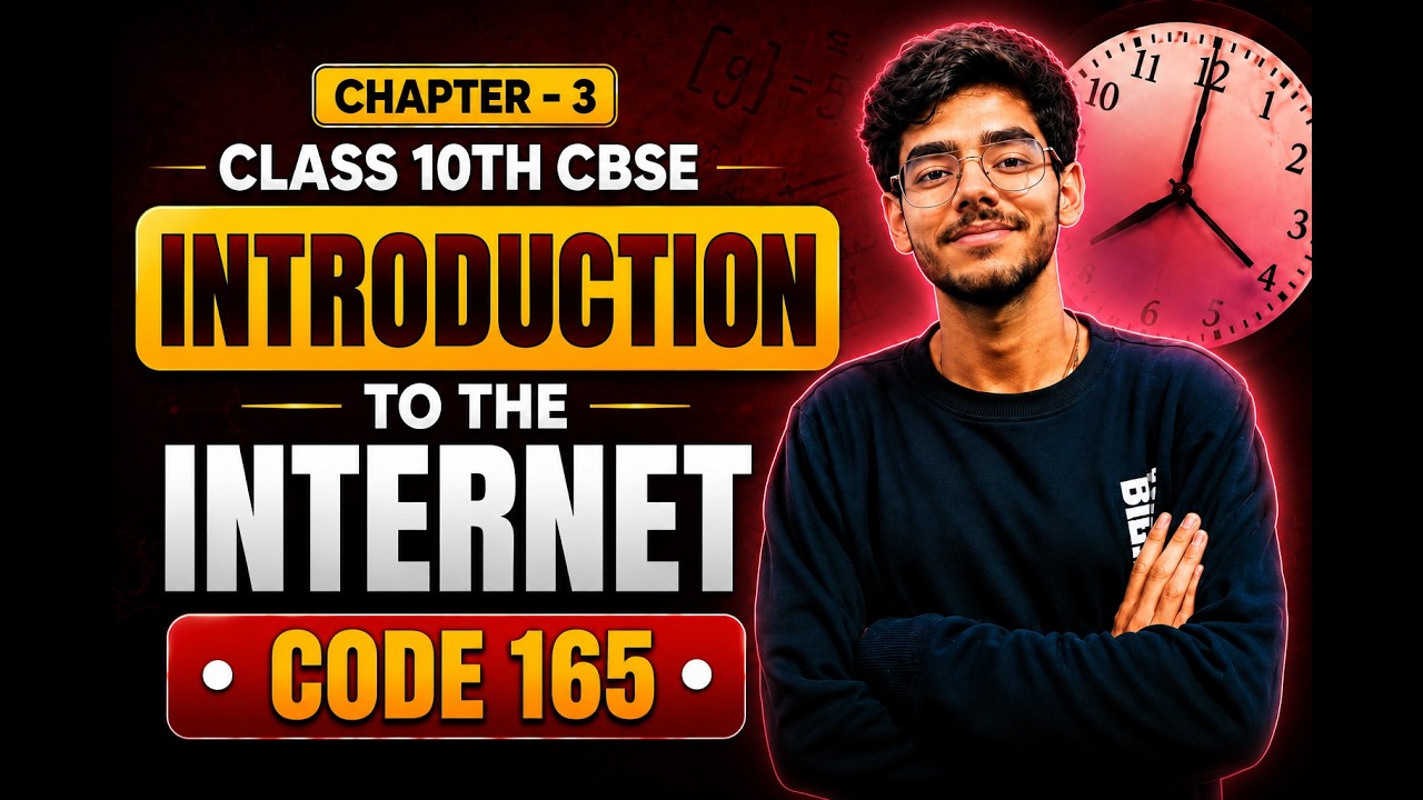 Introduction to the Internet 🌐 Chapter 1 | Code 165 Computer ...