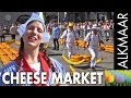The cheese market at alkmaar  holland holiday