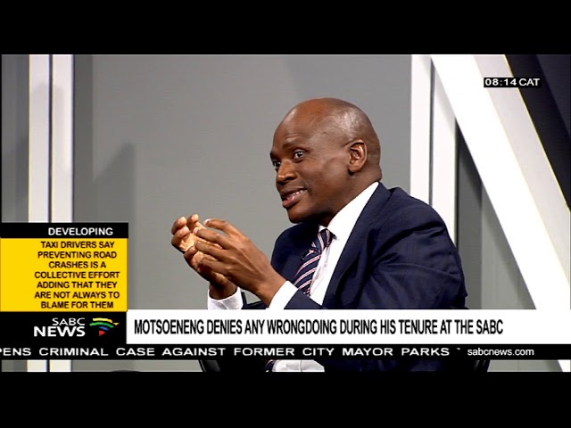 Motsoeneng denies any wrongdoing during his tenure at the SABC  Part 2