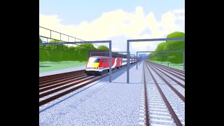 Class 91 Electra Lonchester Isembard to Bentley