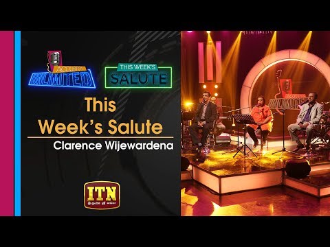 Acoustica Unlimited | This Week's Salute - Clarence Wijewardena | ITN
