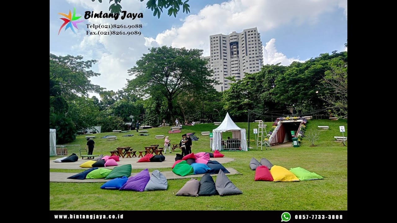 Penyewaan Kursi Beanbag Varian Warna Gudang Area Bekasi Utara