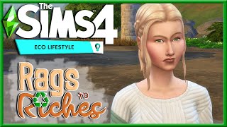 Rags to Riches Challenge The Sims 4 Eco Lifestyle Part 1