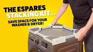 eSpares Stacking Kit: The Easiest Way to Save Laundry Space