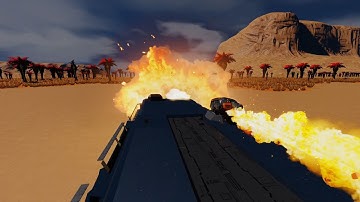 Space Engineers - Mobile Base trying to get close to a fortification