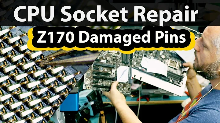 CPU Socket Pins Repair for Two Asus Z170-ar Motherboards