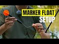 Marker float: How to set up and use a marker rod (step by step)