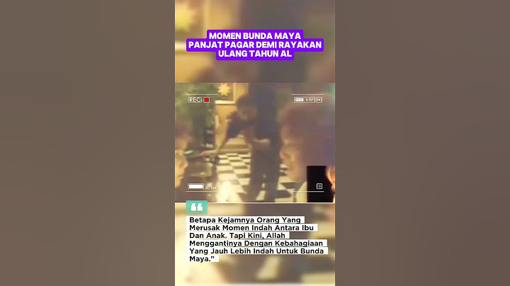 Terharu! Bunda Maia Panjat Pagar Demi Rayakan Ulang Tahun AL #selebriti #maiaestianty #shorts