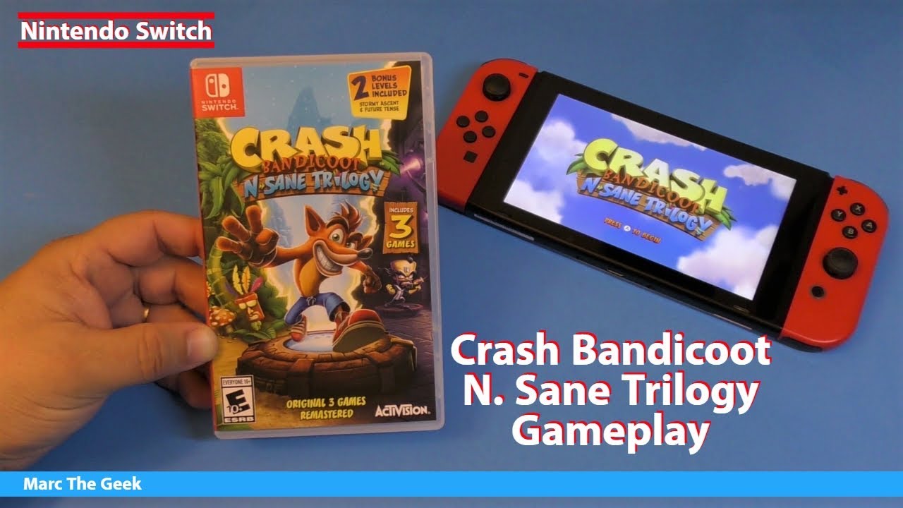 crash nintendo switch