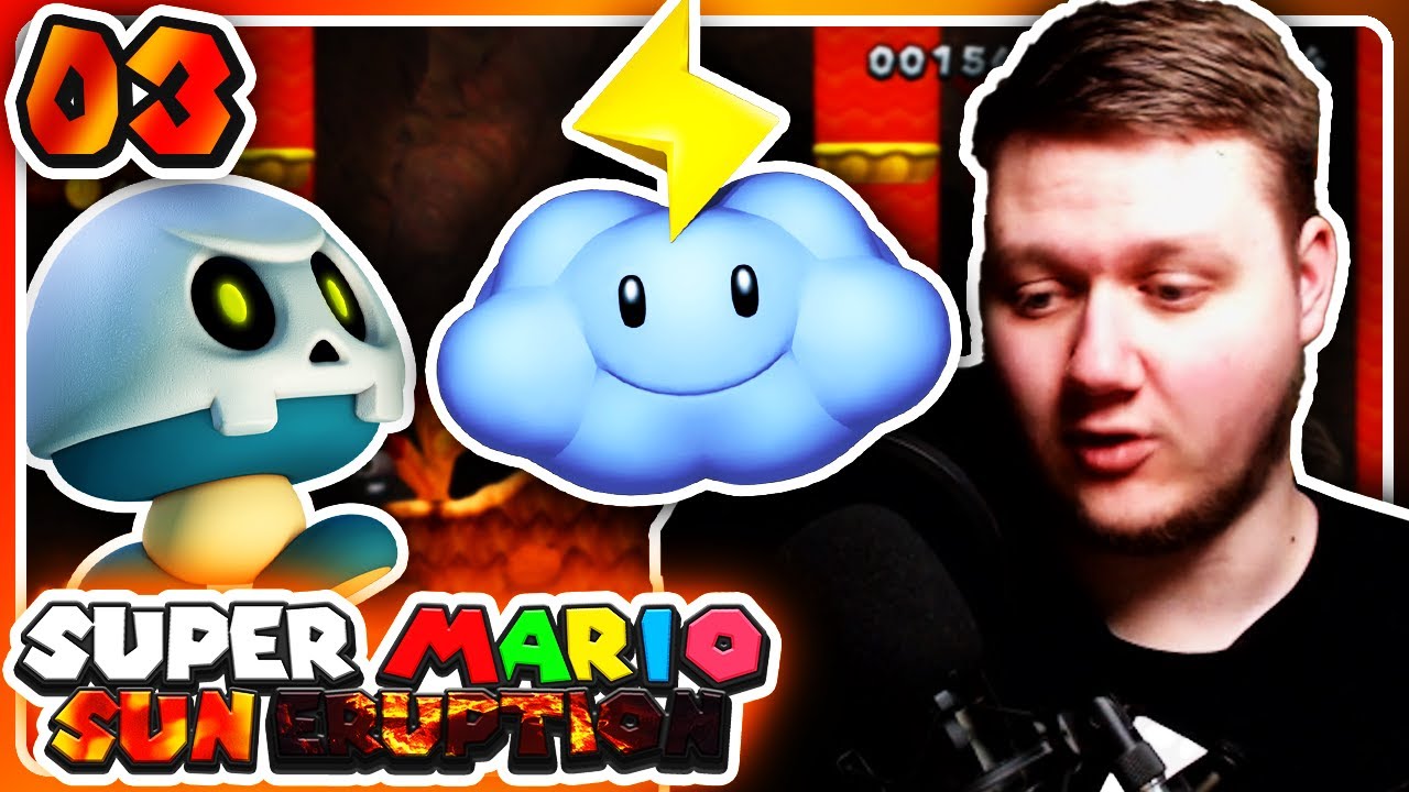 🌞 Teils EINFACH, teils sehr SCHWER und GEWITTERWOLKEN 🌩️ Super Mario Sun Eruption Update 2.0 #3