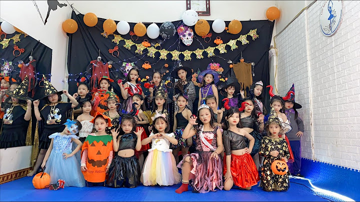 Các hình ảnh hóa thân halloween cho thiếu nhi