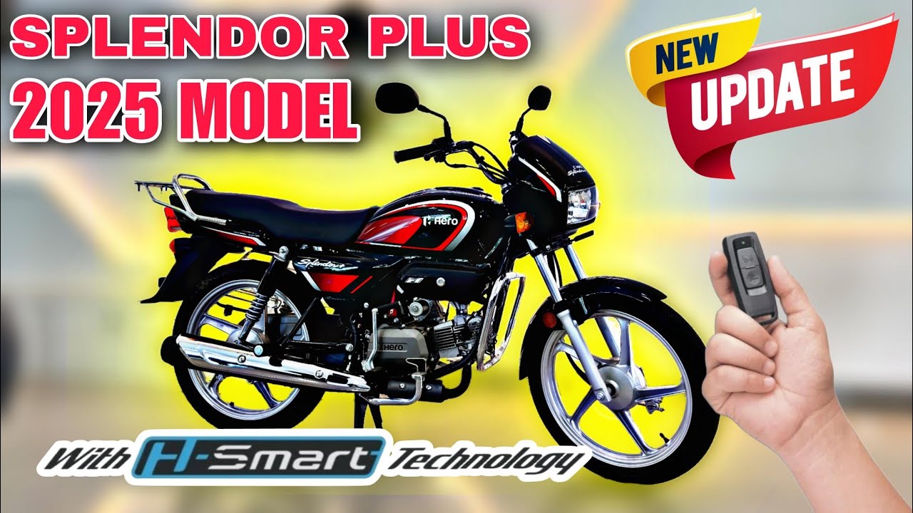 Hero Splendor Plus 2025 Model Review | New Price | Features | Mileage ...