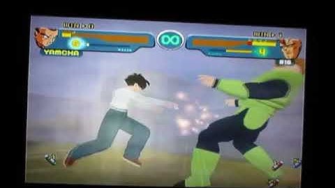 Dragon Ball Z Budokai(Gamecube)-Yamcha vs Android 16