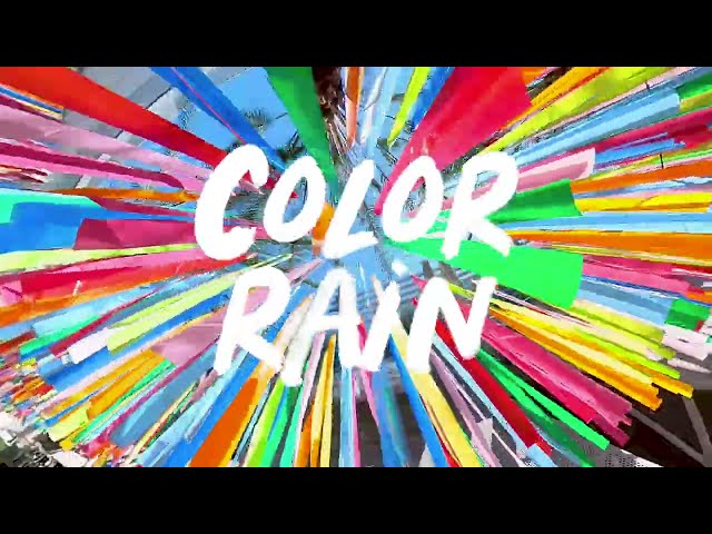 Color Rain Art Installation at Desert Ridge Marketplace