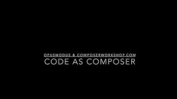 Code as Composer