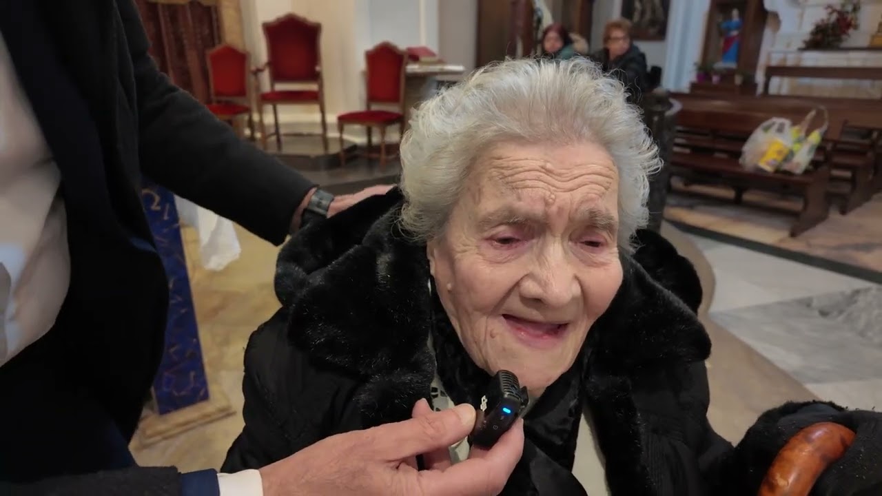 Bivongi festeggia i 100 anni della signora Giovanna Gangemi (INTEGRALE)