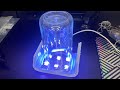 How to seal the rim of a snowglobe tumbler 