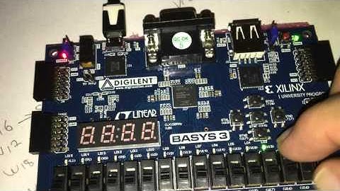 VHDL/FPGA BCD to Binary Demultiplexer #Basys 3 #Atrix 7