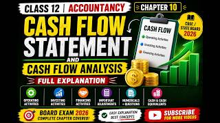 Cash Flow Statement l Class 12, Chapter 10 ll Accountancy by Source Material