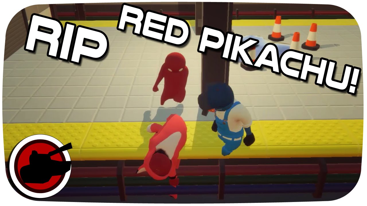Gang Beasts Online Multiplayer Beta ✠ RIP RED PIKACHU ✠ Gang Beasts Online Multiplayer