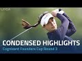 Cognizant Founders Cup | Round 3 Condensed Highlights