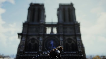 Assassins Creed Unity - Cinematic Free Roam Of France - Minimal HUD