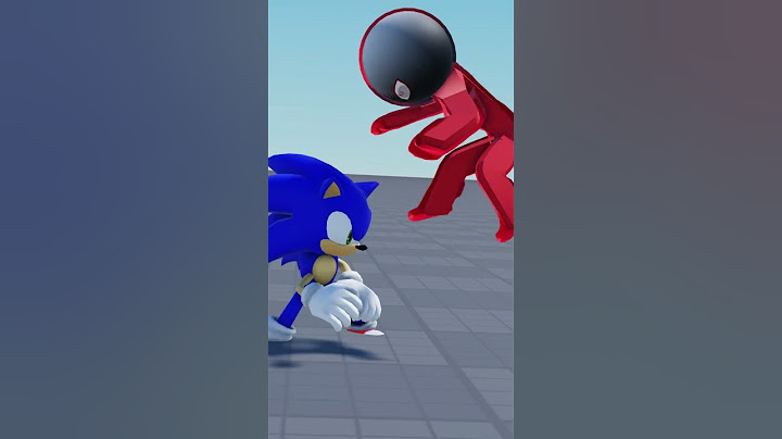 KJ VS Sonic The Hedgehog #shorts #kj #sonicthehedgehog