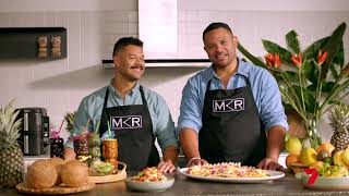 MY KITCHEN RULES S15 FOOTY DADS LAUNCH