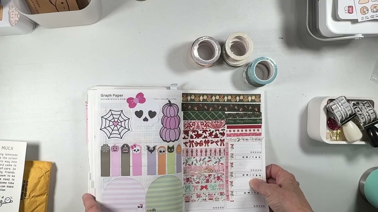 11-12-25 Unboxing of Once More With Love order | Planner | Stickers 