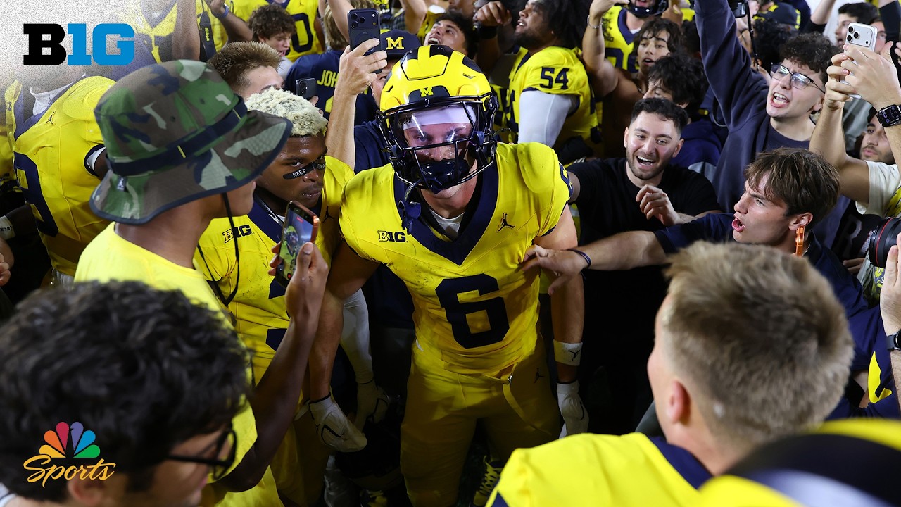 Big Ten explains clock ruling from Michigan’s win over Western Michigan | NBC Sports