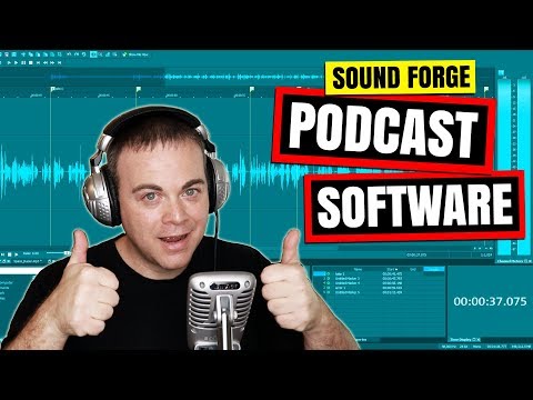 Podcast Software for Windows - Sound Forge Audio Studio 13