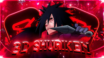 3D Shuriken Like After Effects | CapCut AMV Tutorial