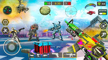 Real Fps Robot Shooting Games | Android Gameplay