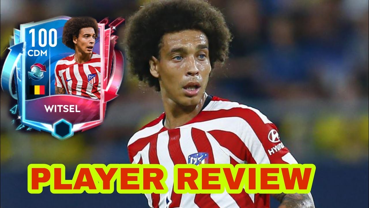 100 CDM WITSEL GAMEPLAY AND REVIEWBEST CDM IN FIFA MOBILE 22 YouTube