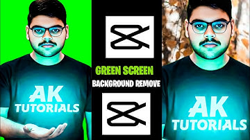 🔥GREEN SCREEN BACKGROUND REMOVE WITH CAPCUT 🔥