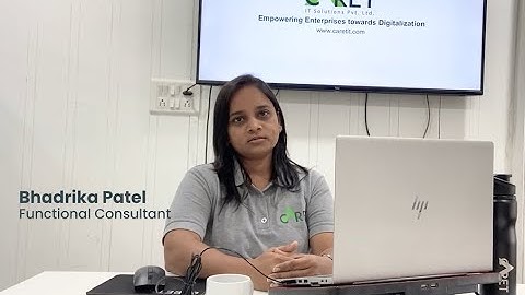 Bhadrika Patel | Odoo Functional Consultant | Caret IT