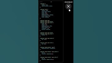 ¡Crea un botón de menú estilo hamburguesa con animación con sólo HTML y CSS, sin imágenes!