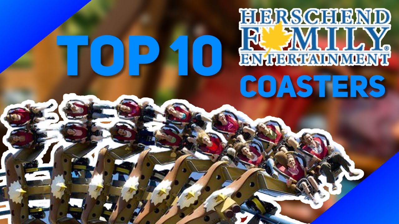 Top 10 HERSCHEND Entertainment Roller Coasters