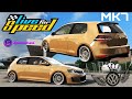 [Share MOD] VW GOLF 7 (Black is Brown) #lfsdrift #beamngdrive  #viral 