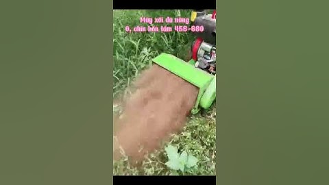 Máy xới đất 3, 4 chức năng máy làm cỏ nông nghiệp máy vun luống đa năng