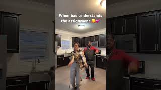 Bae did that 😂 #danceshorts #couplegoals #dancevideo #tiktokvideo #tiktokdancechallenge #fyp