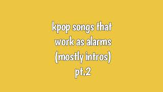 Kpop Songs as Alarms/Ringtones pt.2 Resimi