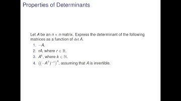 Linear Algebra - Given a square matrix A, express some specific determinants as a function of det(A)