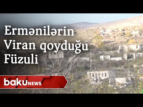 27 il sonra Füzuli sakinləri ermənilərin  viran qoyduğu evlərində