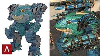 Urban Raptor Skin Design Brought To Life! / Inquisitor Calamity Scourge Gameplay | War Robots screenshot 3