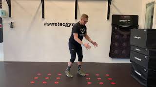 Splitthopp m 2 gung