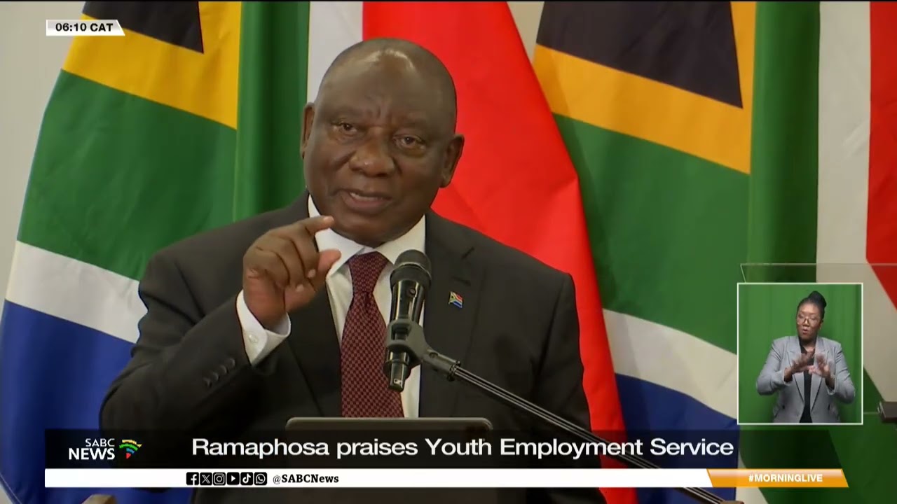 Ramaphosa praises Youth Employment Service